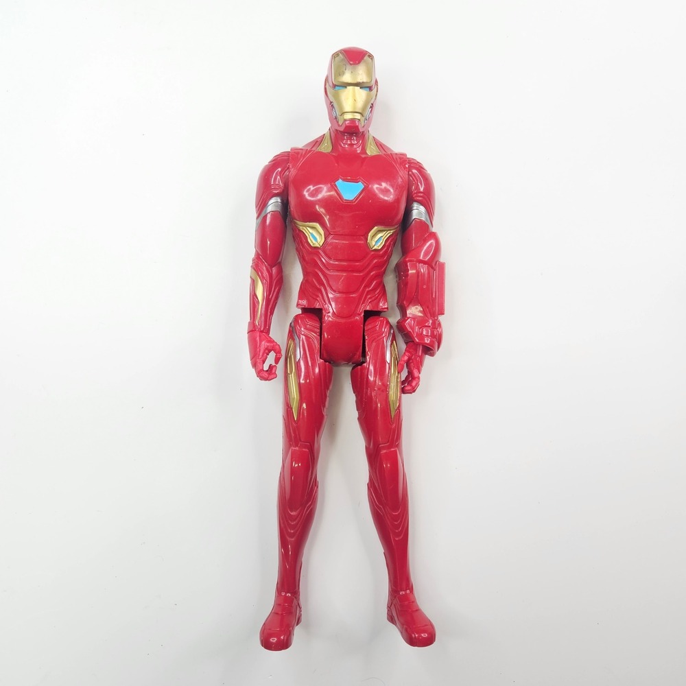 Marvel Iron Man Action Figure Kids 12 Inch Red Titan Hero Series Avengers